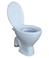 Ceramic western toilet