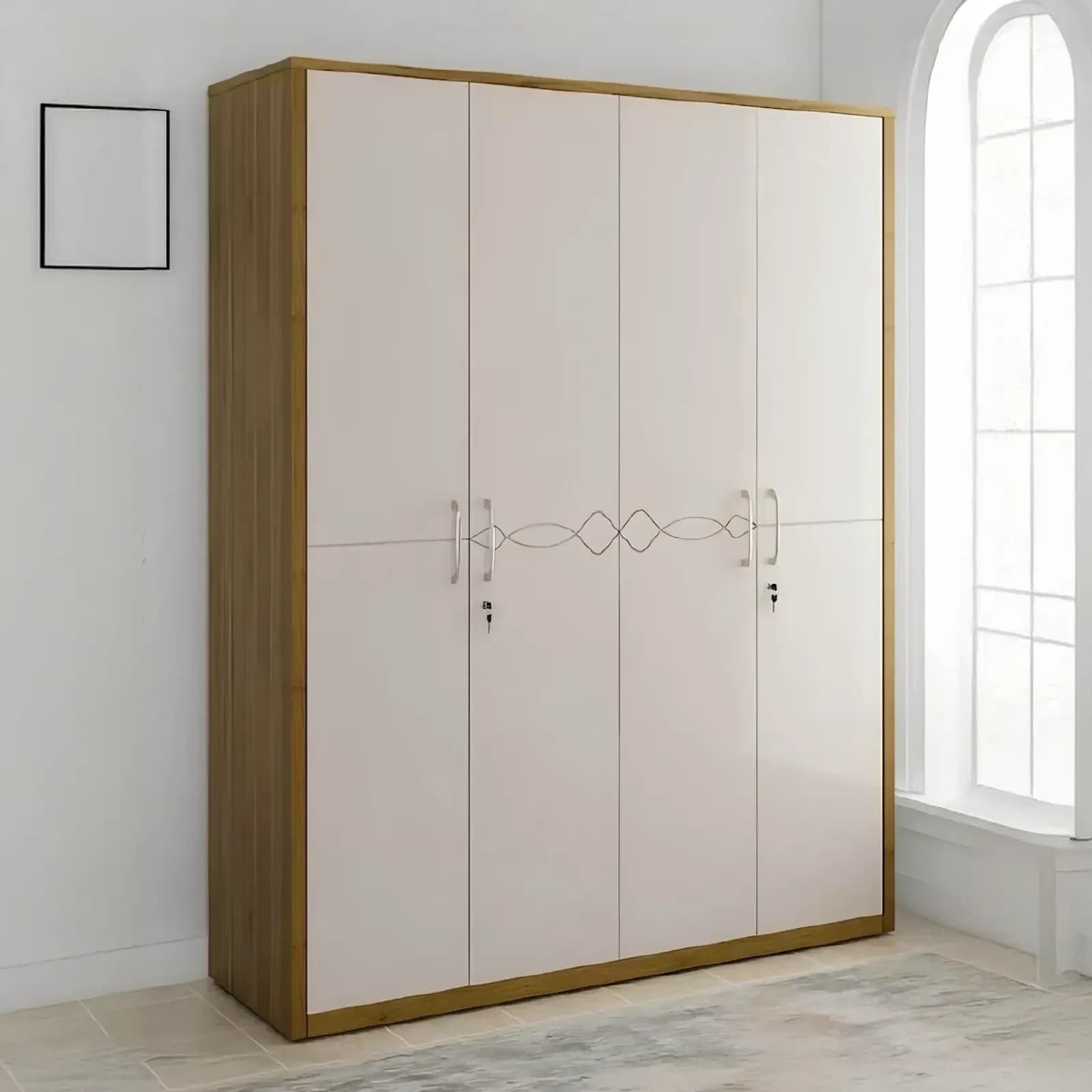 Martin Modern 4 - Door Wardrobe