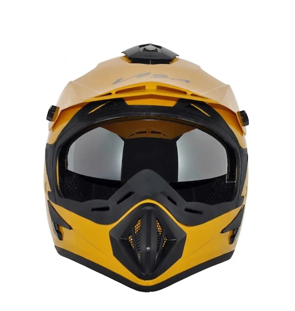 VEGA Off Road D/V Yellow Off-Road Helmet Medium Helmet