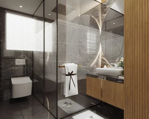 Washroom Shower Glass
