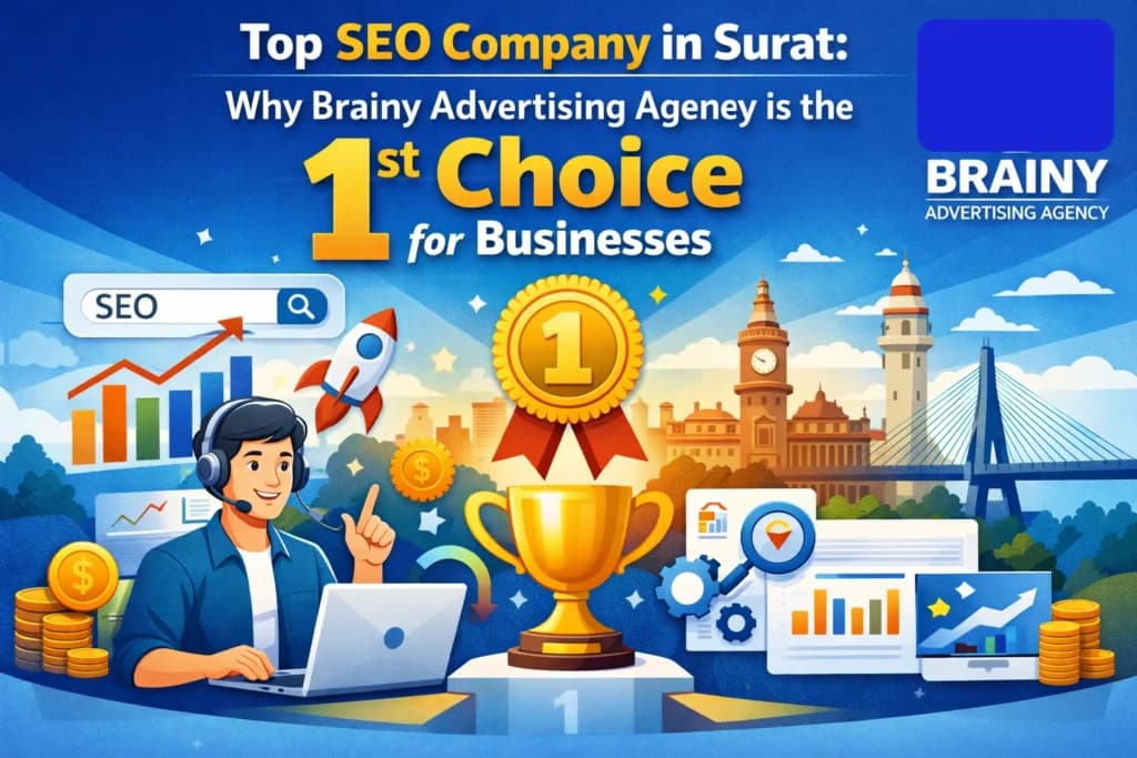 Top SEO Company in Surat: Why Brainy Advertising Agency is the 1st Choice for Businesses